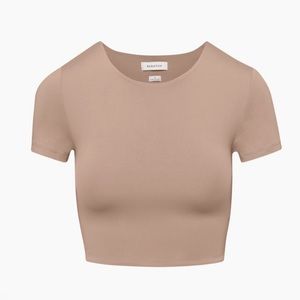 Aritzia Babaton “Contour Crew Cropped T-Shirt”